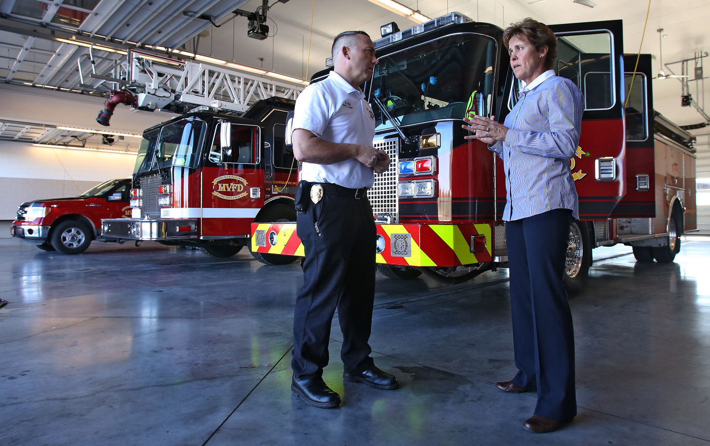 MVFD Chief Cheryl Horvath